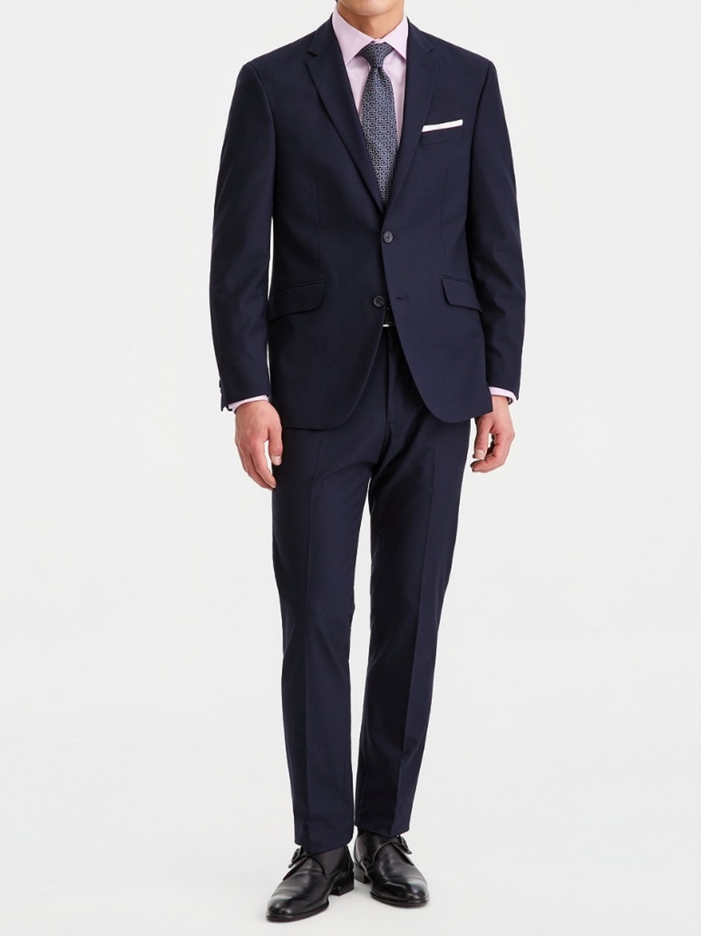 Kenneth Cole Men's blue Single-Breasted suit